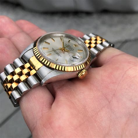 rolex gold silber herren|Rolex gold models.